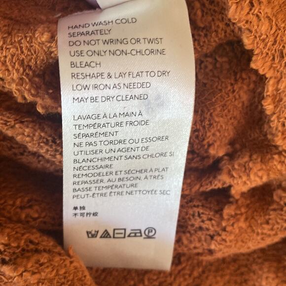 NWT Free People Ocean Air Hacci Top Knit V Neck Small - Picture 10 of 11